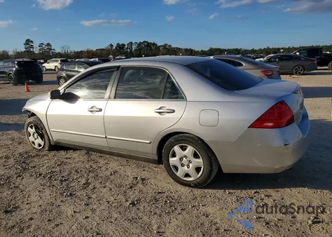 2007 Honda Accord Lx from USA, damaged, VIN 3HGCM56447G710292